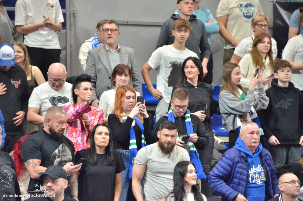 Kibice na meczu Anwil Włocławek vs King Szczecin
