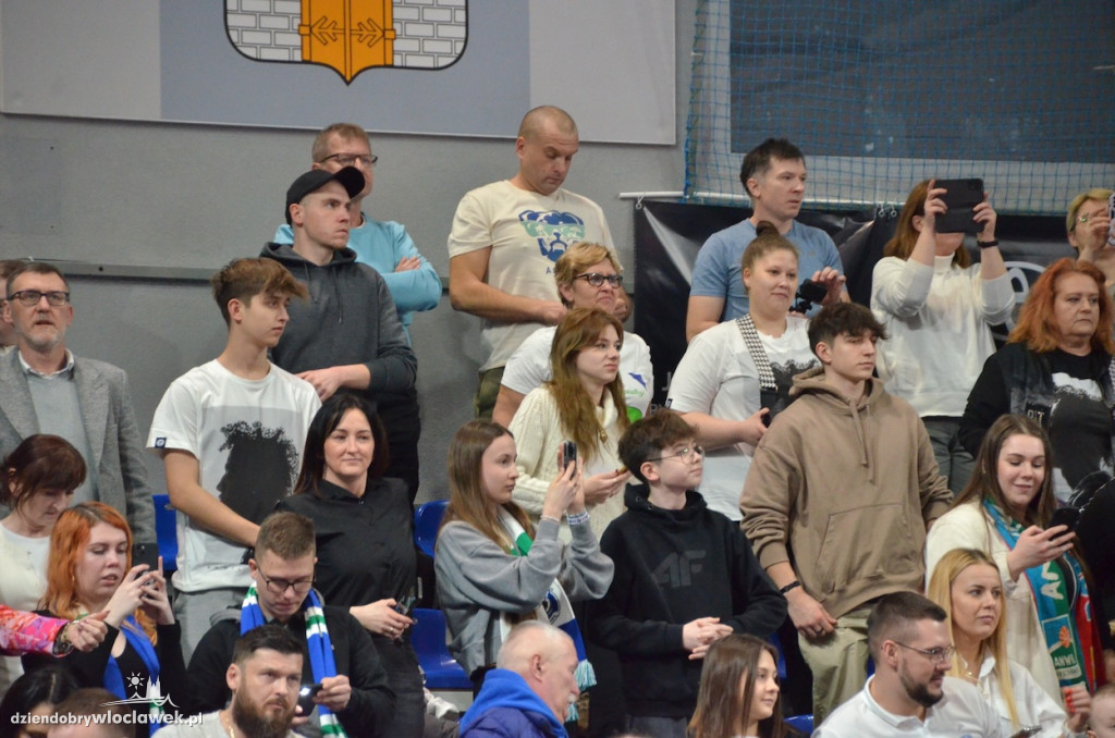 Kibice na meczu Anwil Włocławek vs King Szczecin