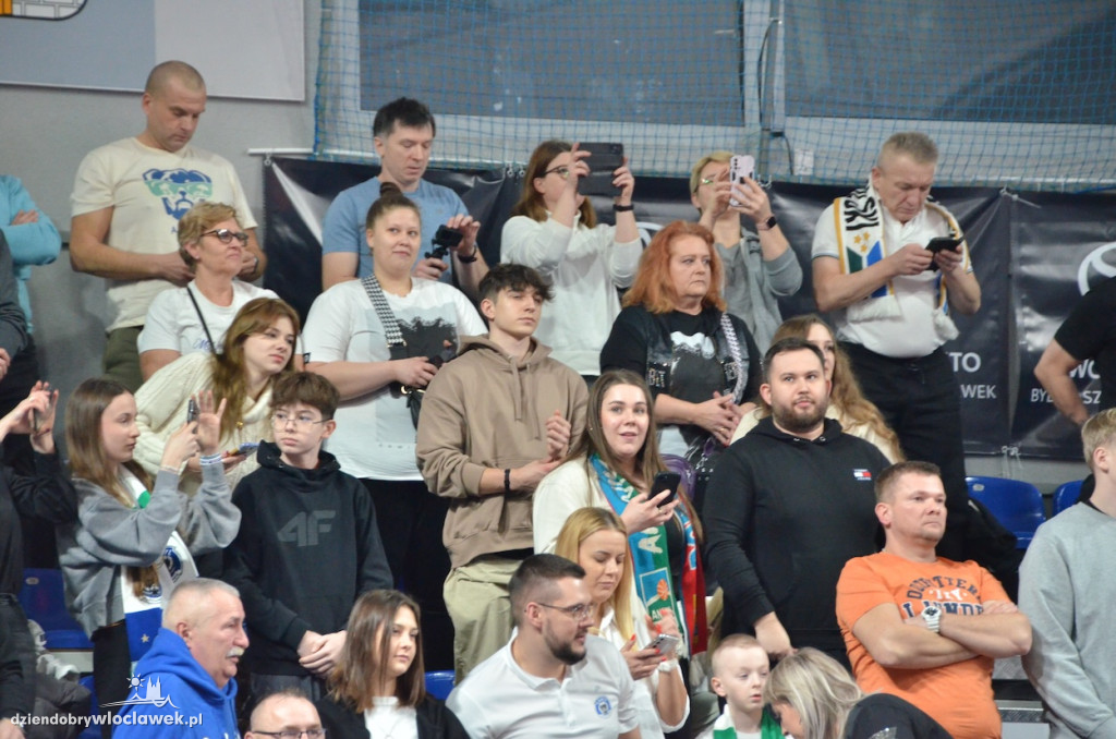 Kibice na meczu Anwil Włocławek vs King Szczecin