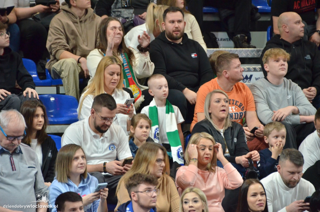 Kibice na meczu Anwil Włocławek vs King Szczecin