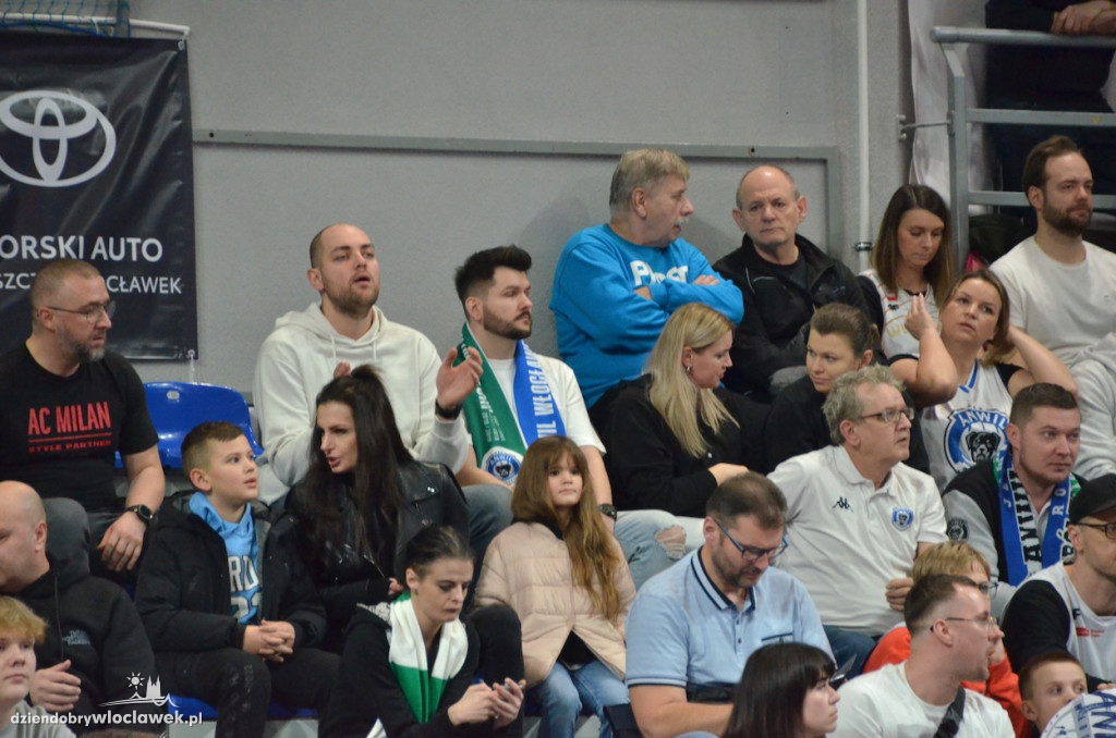 Kibice na meczu Anwil Włocławek vs King Szczecin