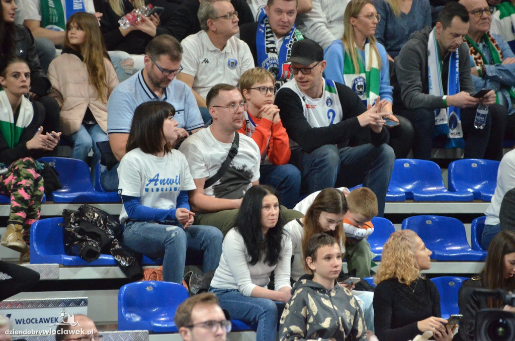 Kibice na meczu Anwil Włocławek vs King Szczecin