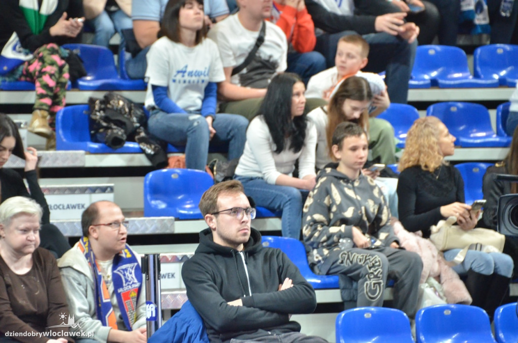 Kibice na meczu Anwil Włocławek vs King Szczecin