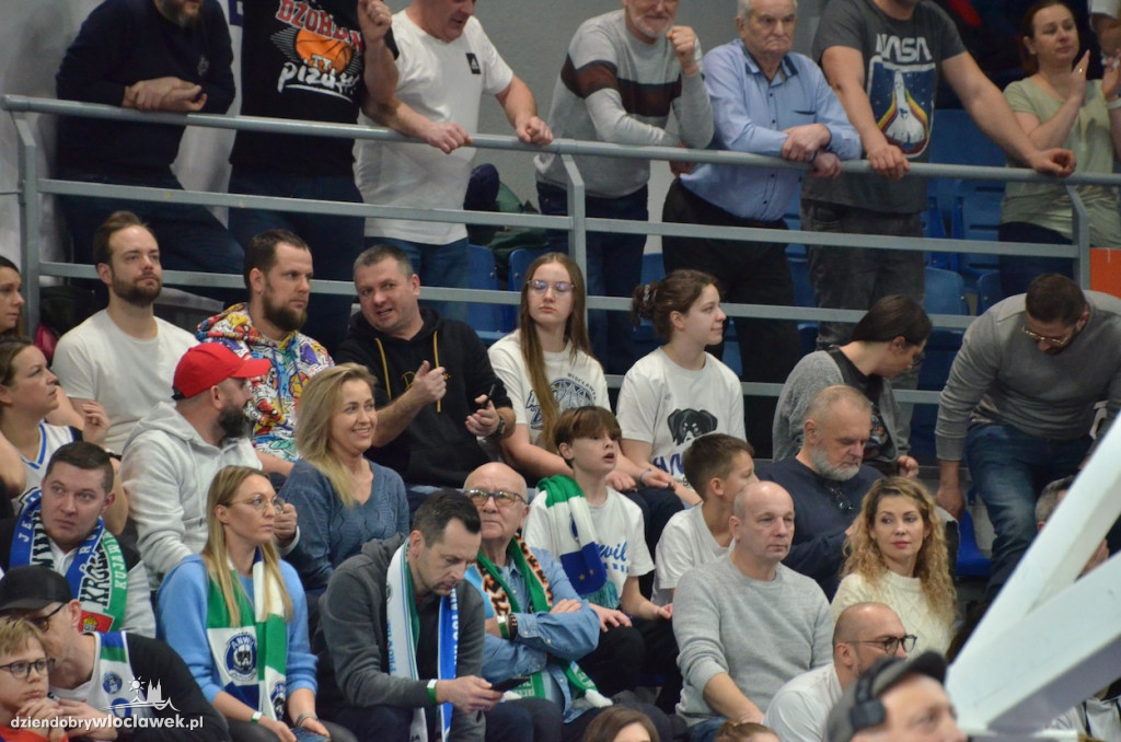 Kibice na meczu Anwil Włocławek vs King Szczecin