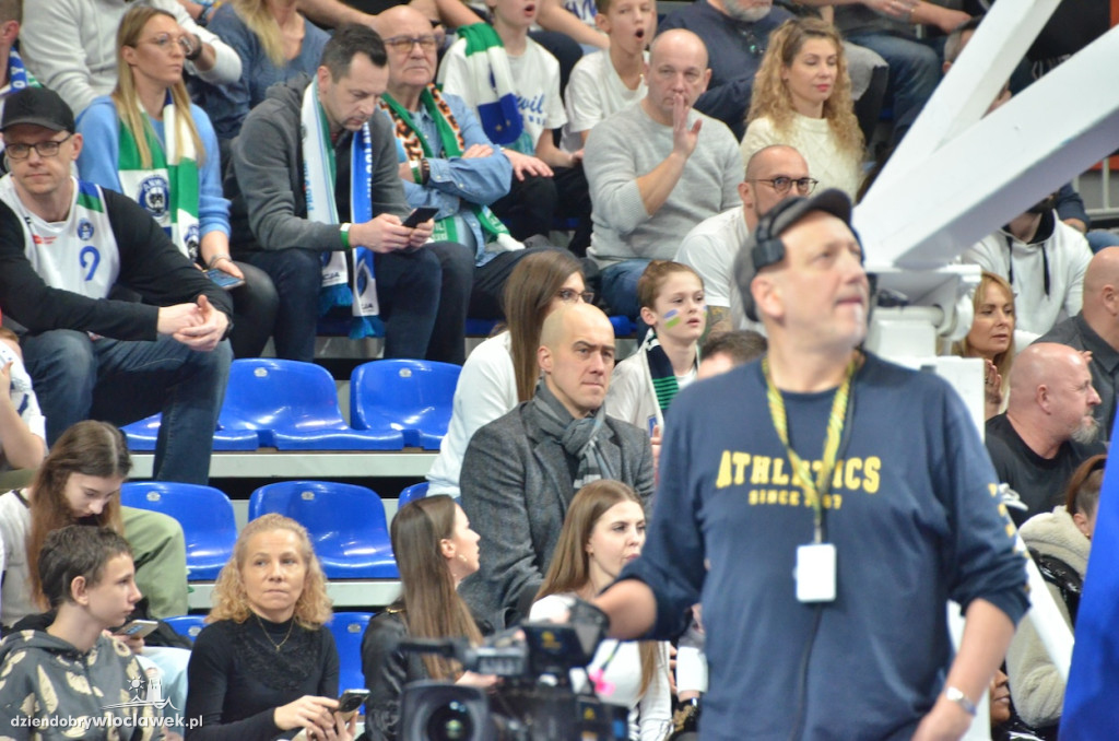 Kibice na meczu Anwil Włocławek vs King Szczecin