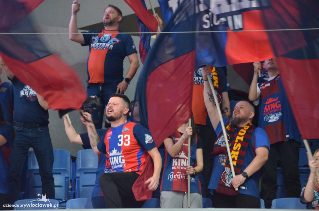 Kibice na meczu Anwil Włocławek vs King Szczecin