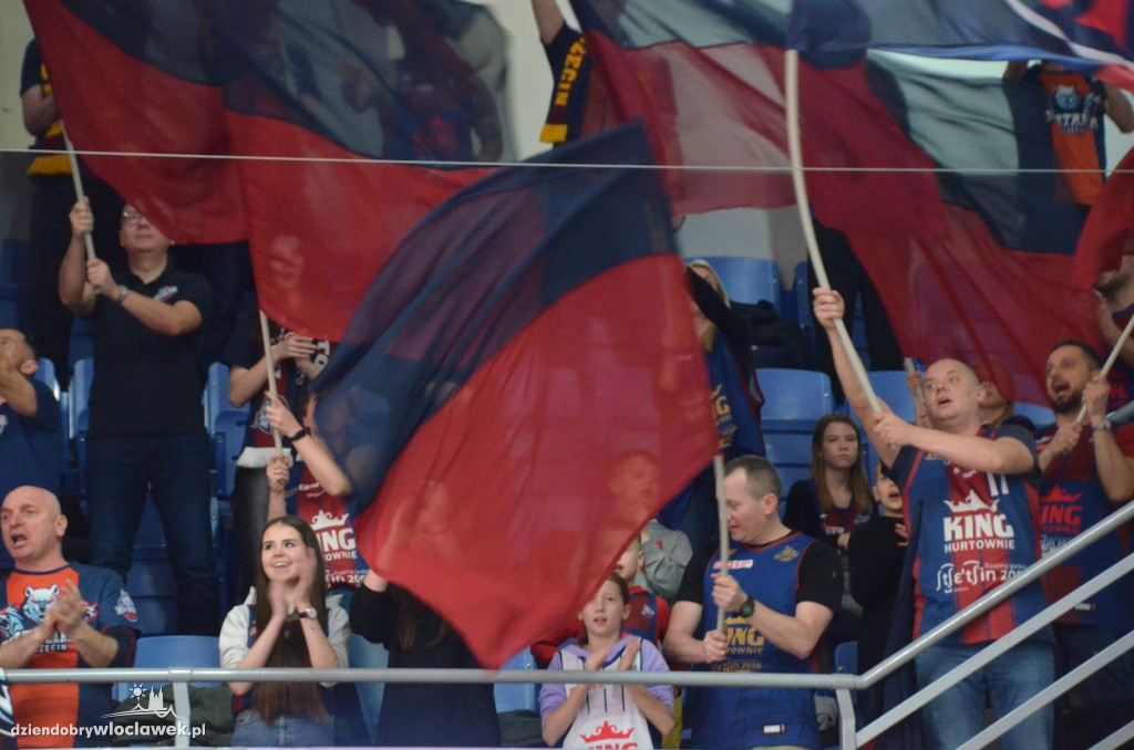 Kibice na meczu Anwil Włocławek vs King Szczecin