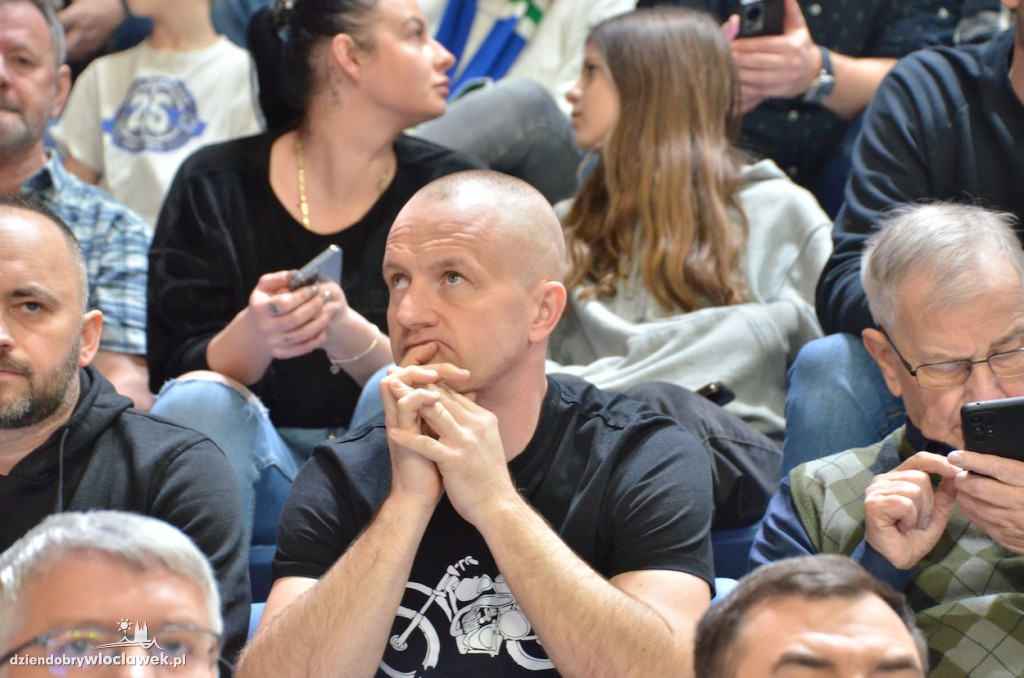 Kibice na meczu Anwil Włocławek vs King Szczecin