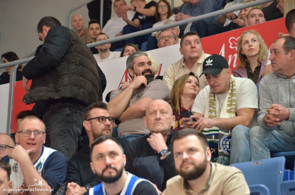 Kibice na meczu Anwil Włocławek vs King Szczecin