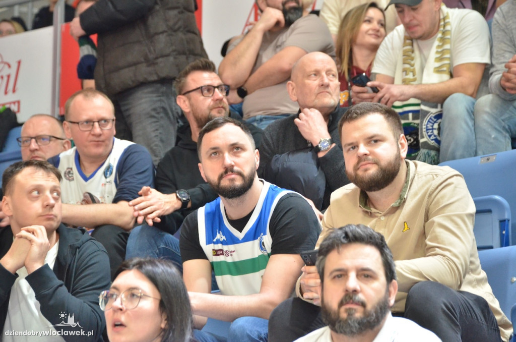 Kibice na meczu Anwil Włocławek vs King Szczecin