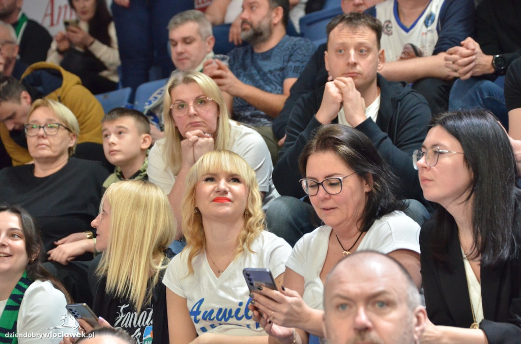 Kibice na meczu Anwil Włocławek vs King Szczecin