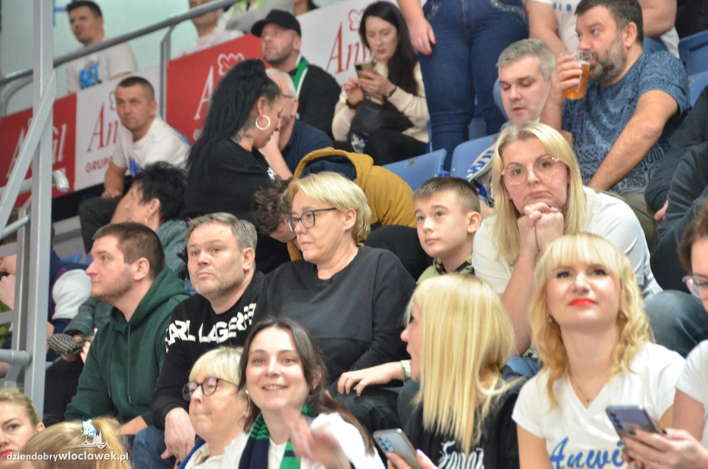 Kibice na meczu Anwil Włocławek vs King Szczecin