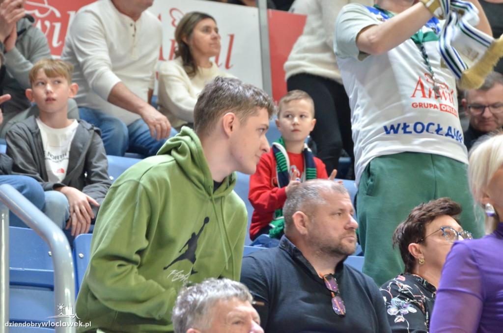 Kibice na meczu Anwil Włocławek vs King Szczecin
