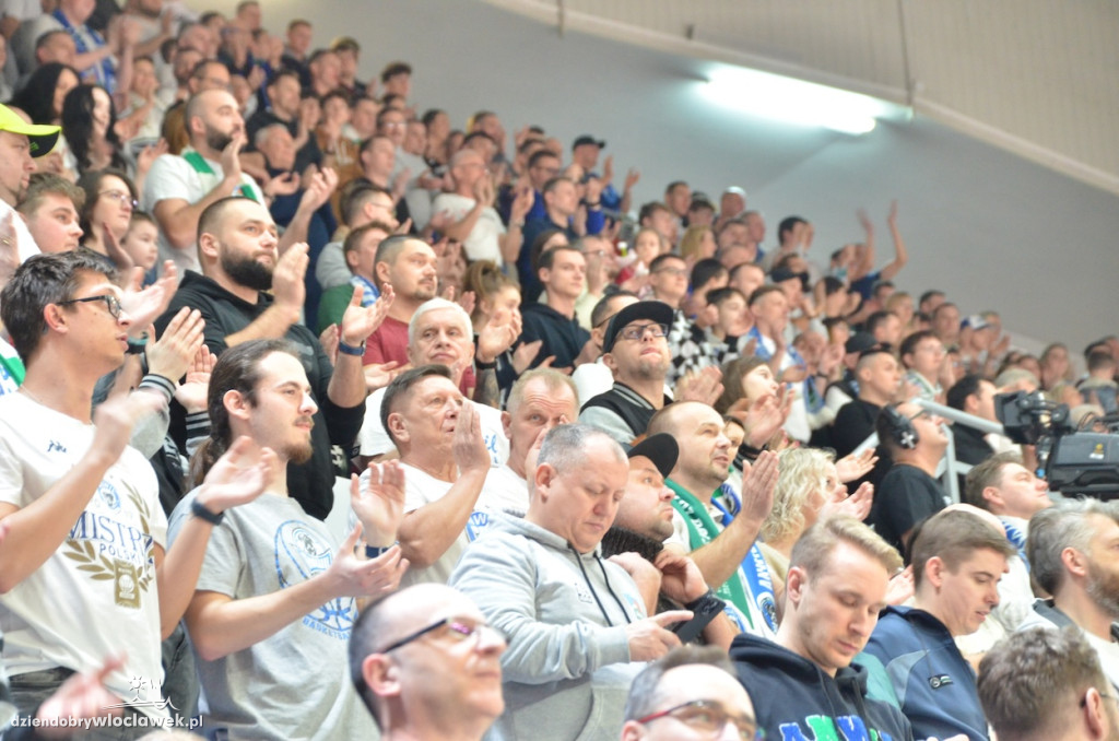 Kibice na meczu Anwil Włocławek vs King Szczecin