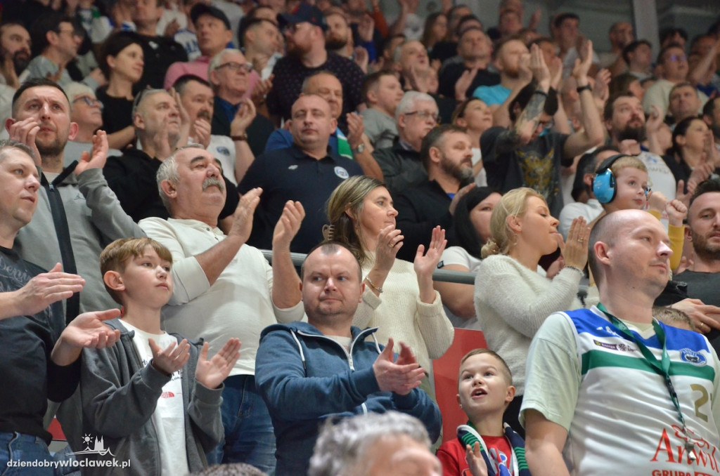 Kibice na meczu Anwil Włocławek vs King Szczecin
