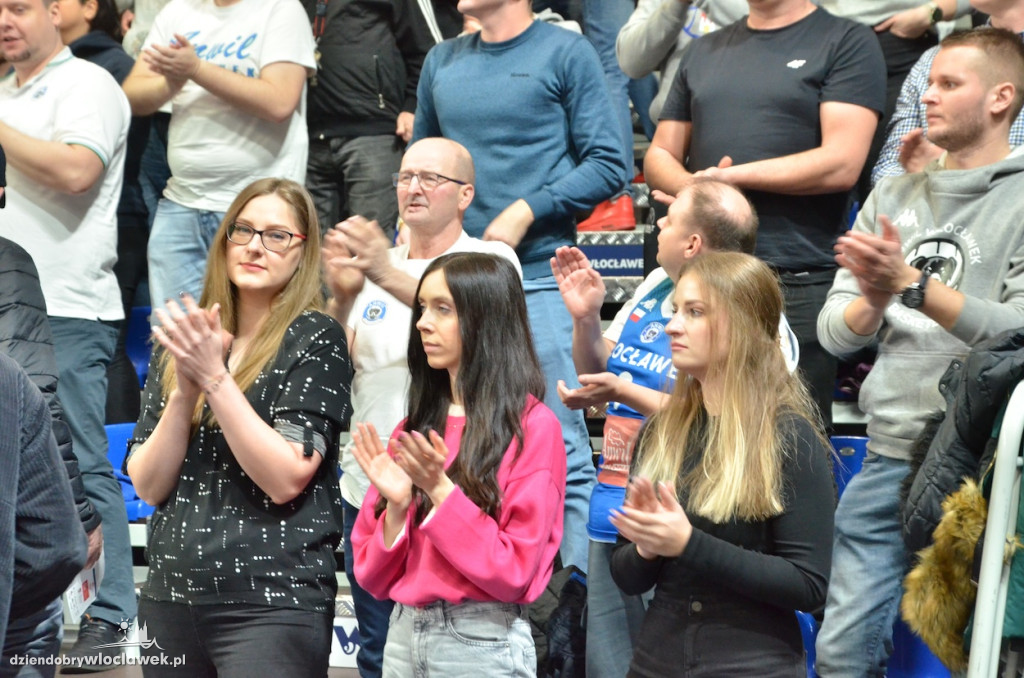 Kibice na meczu Anwil Włocławek vs King Szczecin