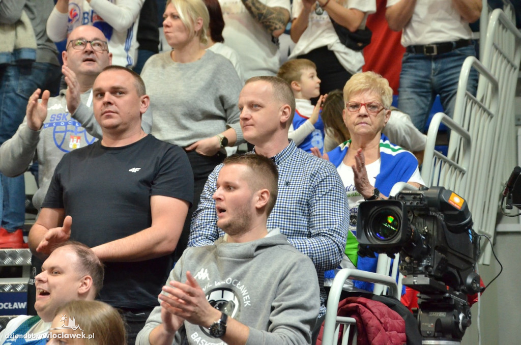 Kibice na meczu Anwil Włocławek vs King Szczecin
