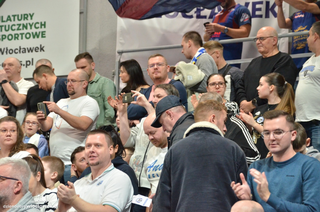 Kibice na meczu Anwil Włocławek vs King Szczecin