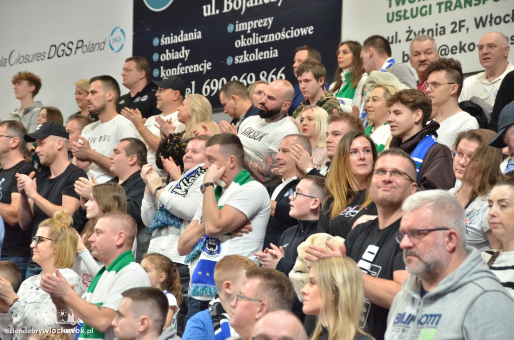 Kibice na meczu Anwil Włocławek vs King Szczecin