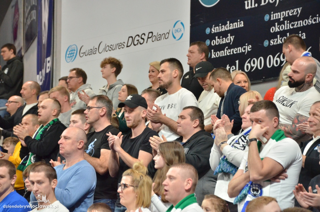 Kibice na meczu Anwil Włocławek vs King Szczecin