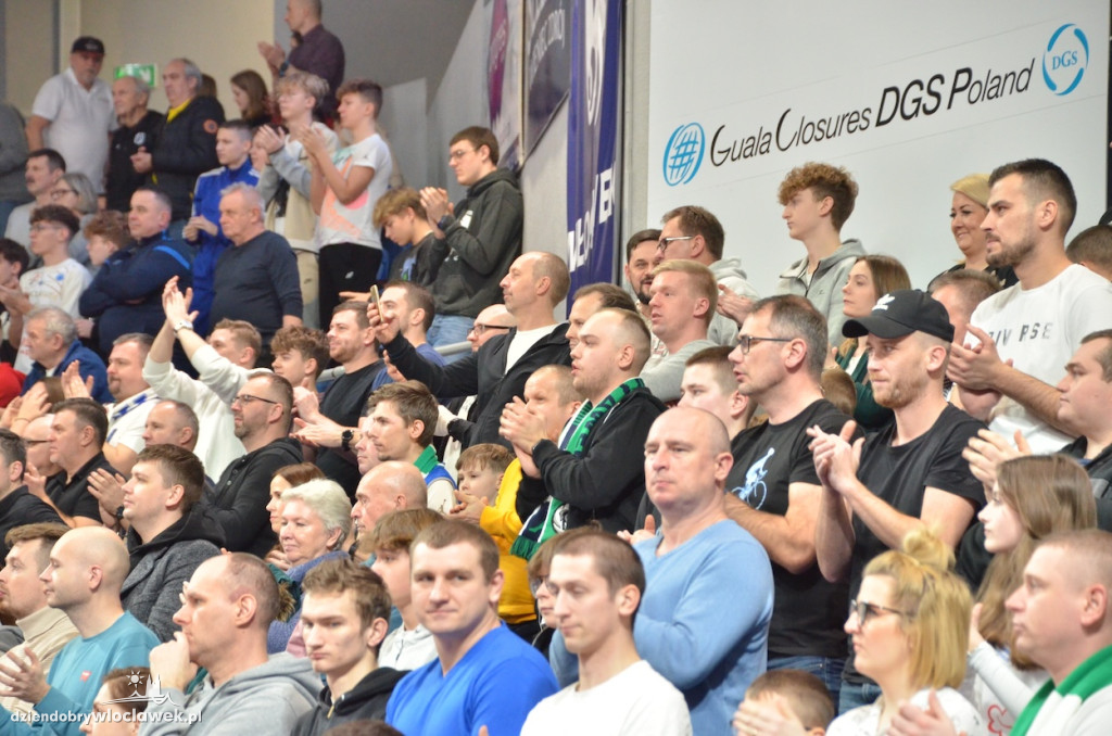 Kibice na meczu Anwil Włocławek vs King Szczecin