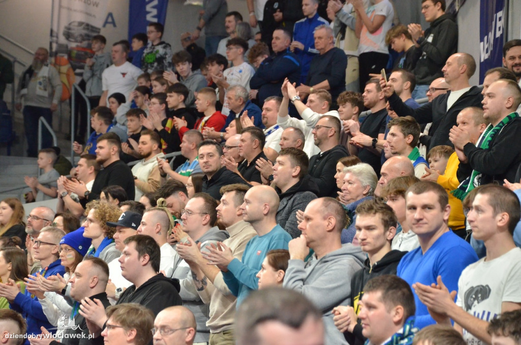 Kibice na meczu Anwil Włocławek vs King Szczecin