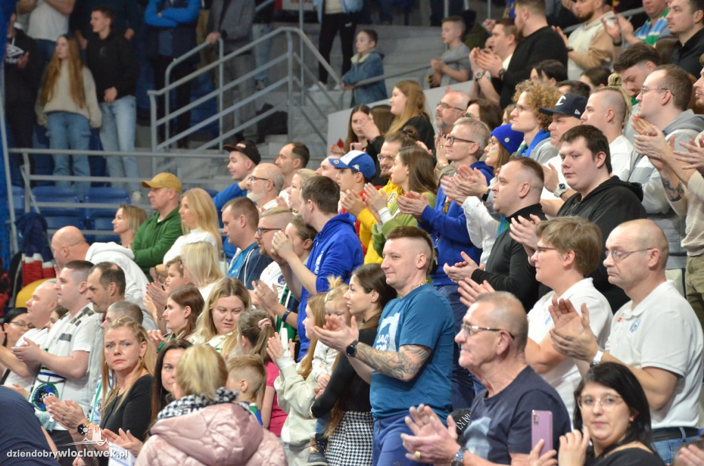 Kibice na meczu Anwil Włocławek vs King Szczecin