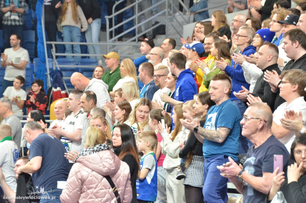 Kibice na meczu Anwil Włocławek vs King Szczecin