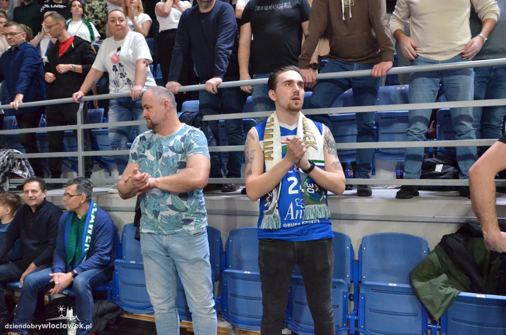 Kibice na meczu Anwil Włocławek vs King Szczecin
