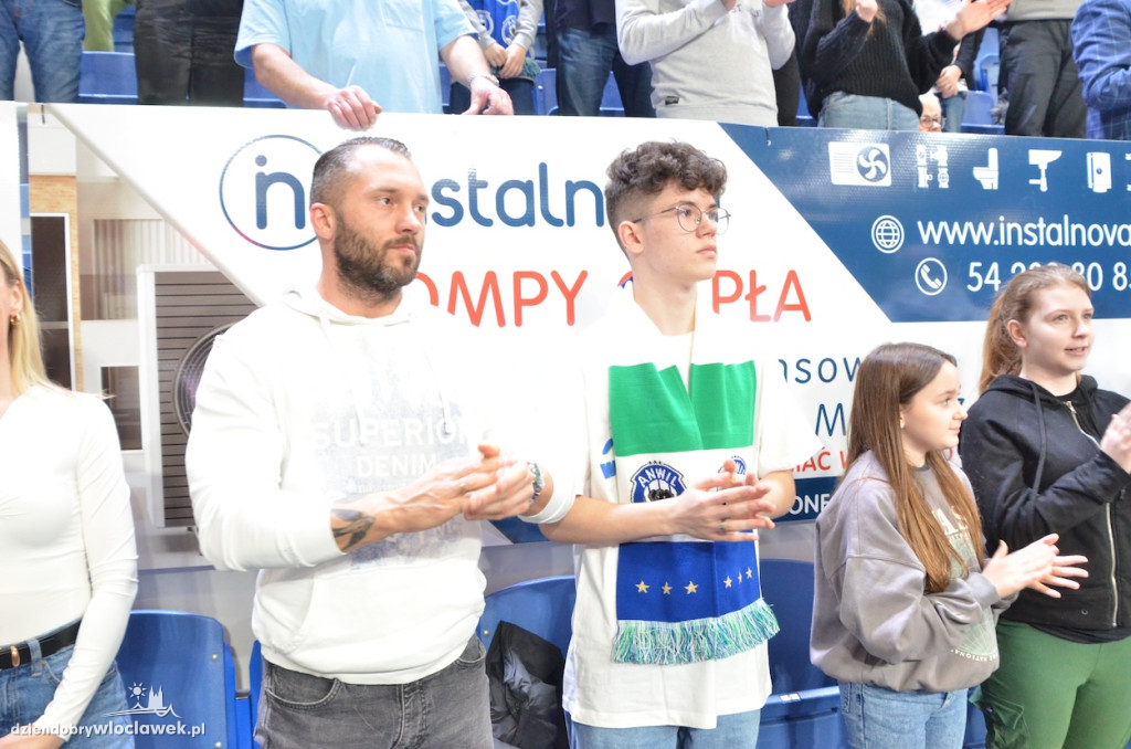 Kibice na meczu Anwil Włocławek vs King Szczecin