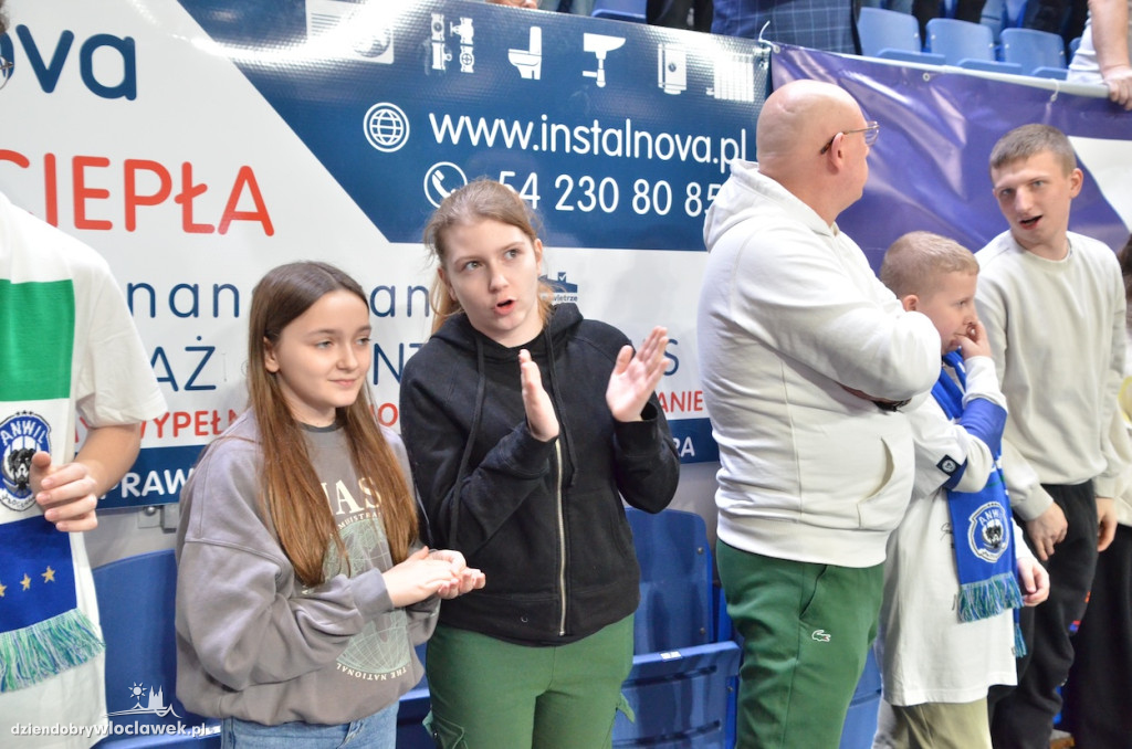 Kibice na meczu Anwil Włocławek vs King Szczecin