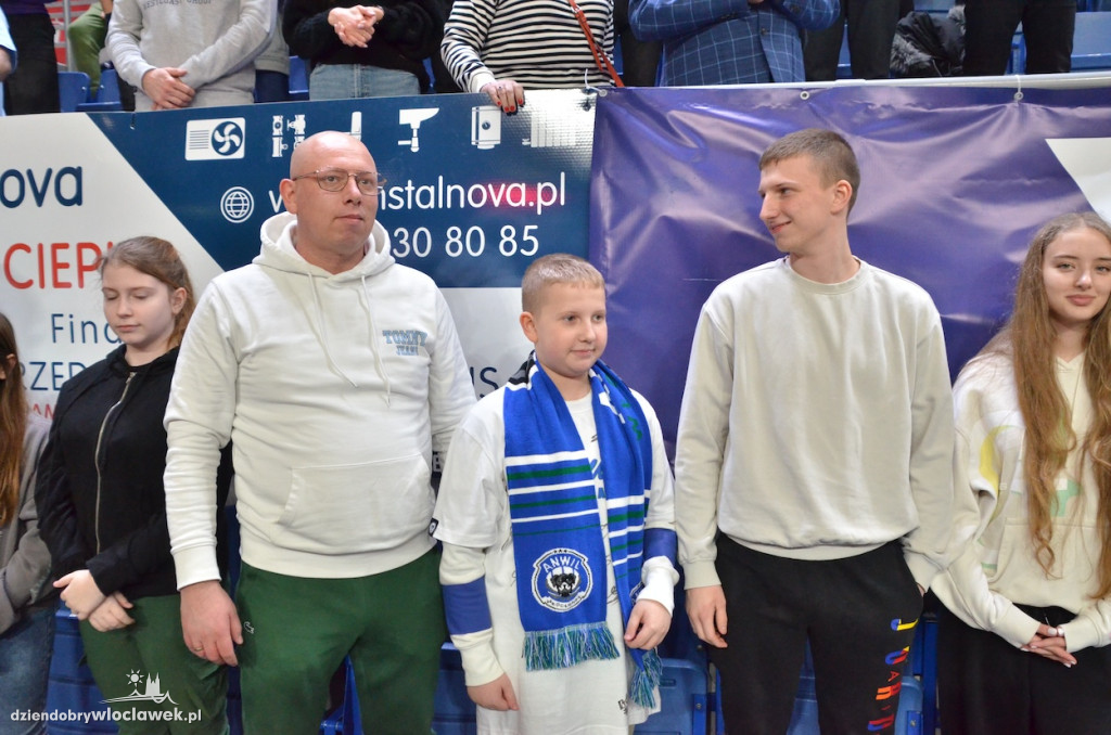 Kibice na meczu Anwil Włocławek vs King Szczecin