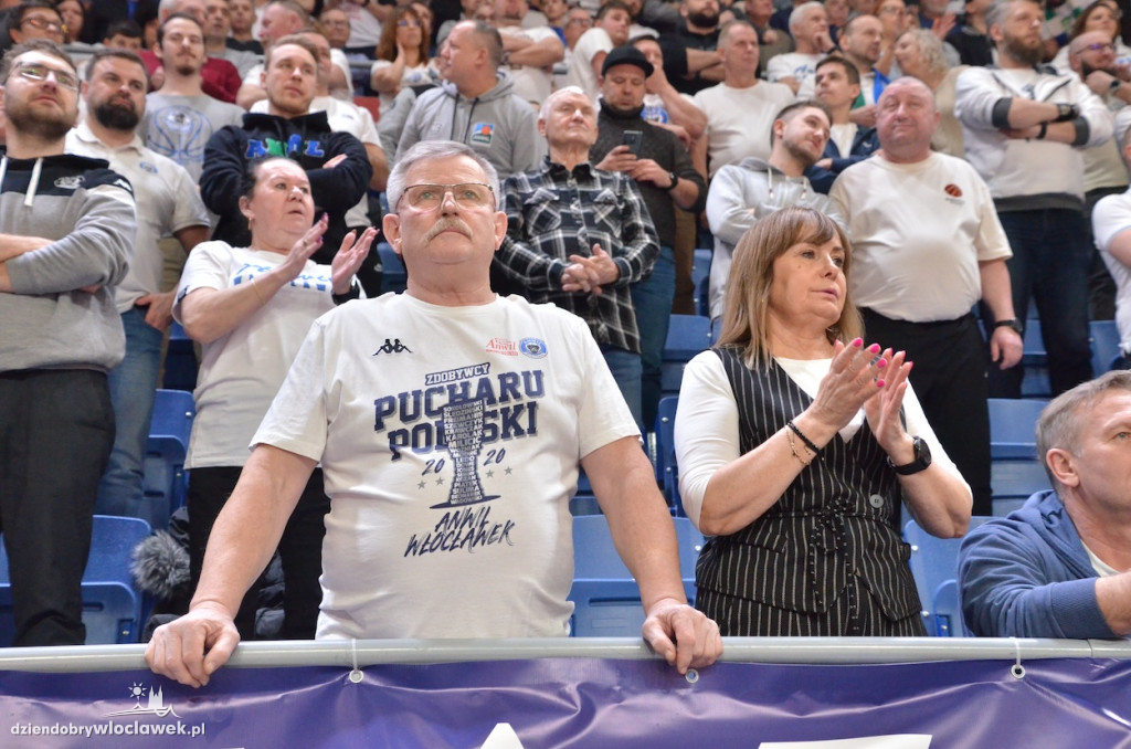 Kibice na meczu Anwil Włocławek vs King Szczecin