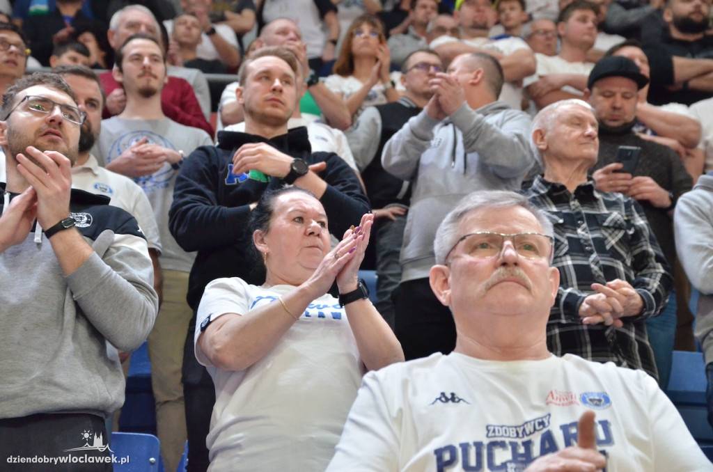 Kibice na meczu Anwil Włocławek vs King Szczecin