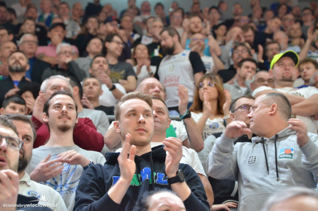 Kibice na meczu Anwil Włocławek vs King Szczecin