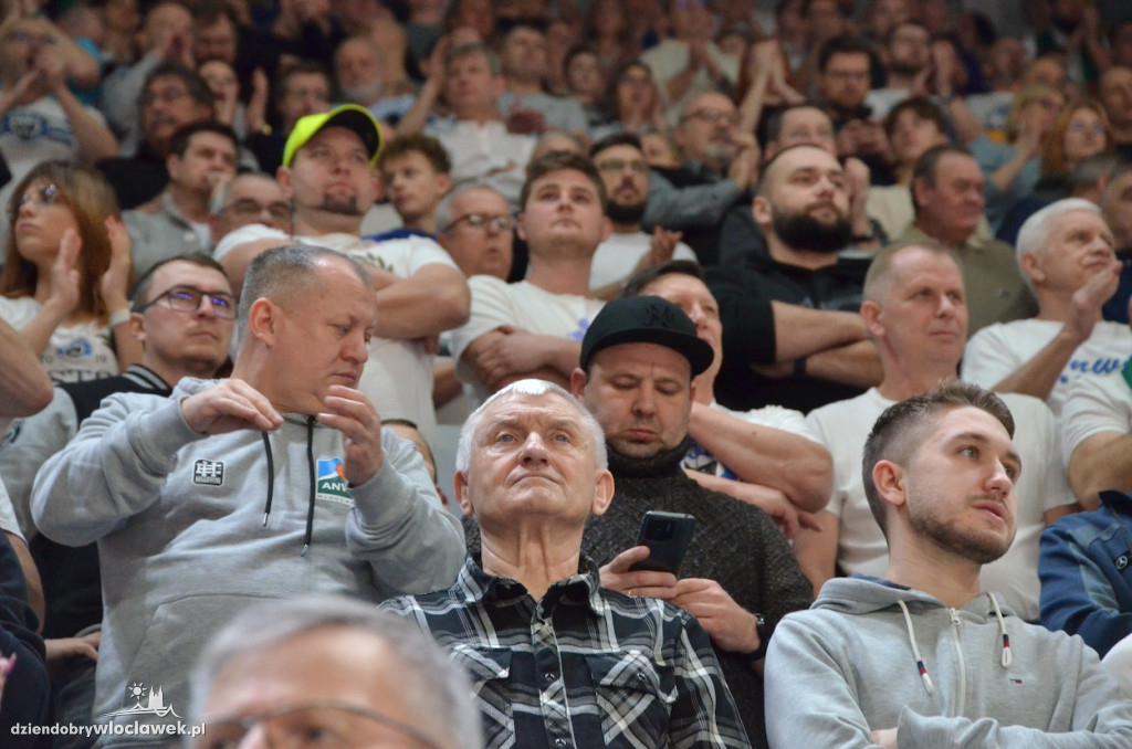 Kibice na meczu Anwil Włocławek vs King Szczecin