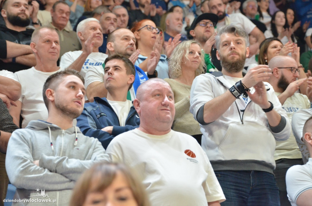Kibice na meczu Anwil Włocławek vs King Szczecin