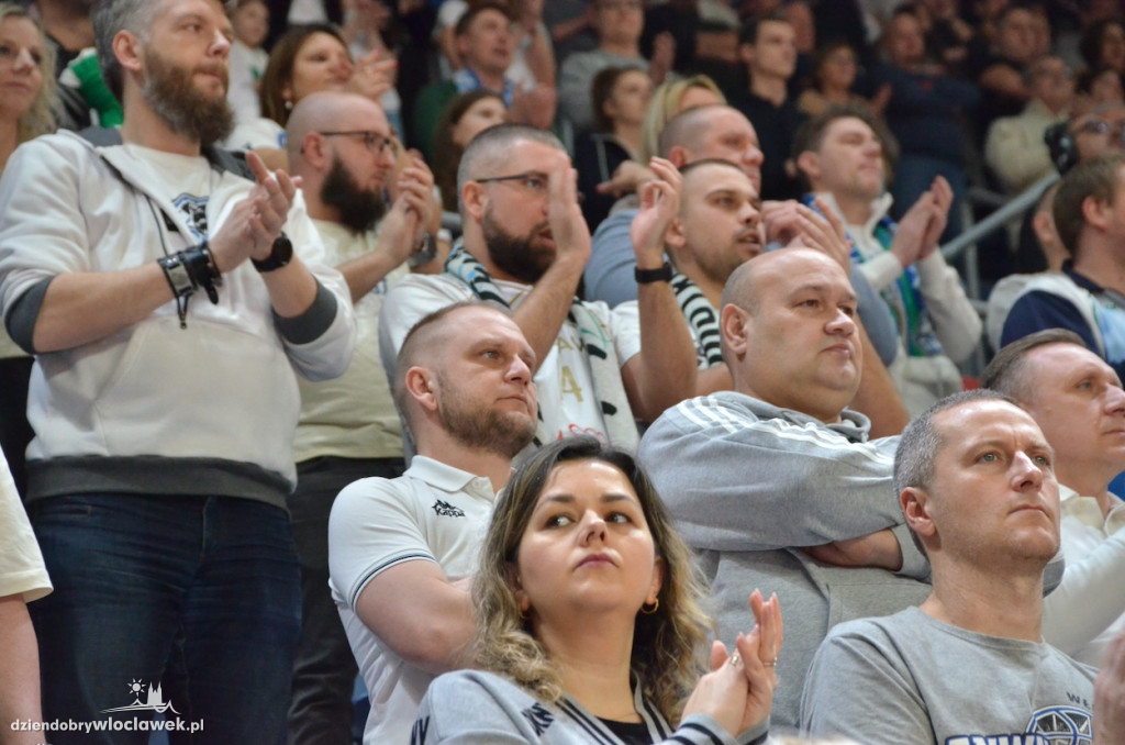 Kibice na meczu Anwil Włocławek vs King Szczecin