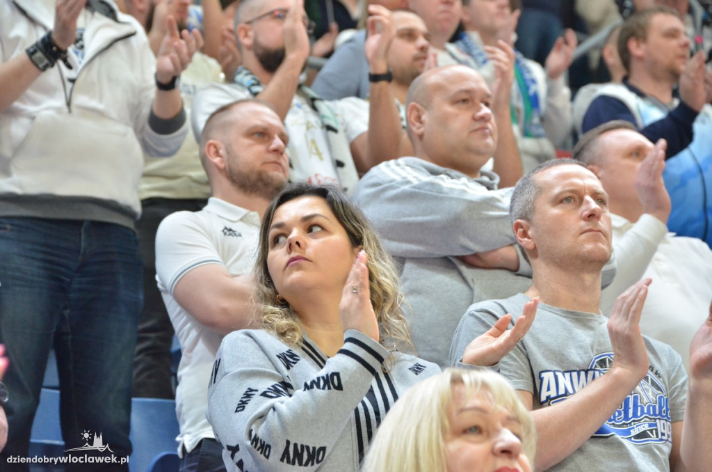Kibice na meczu Anwil Włocławek vs King Szczecin