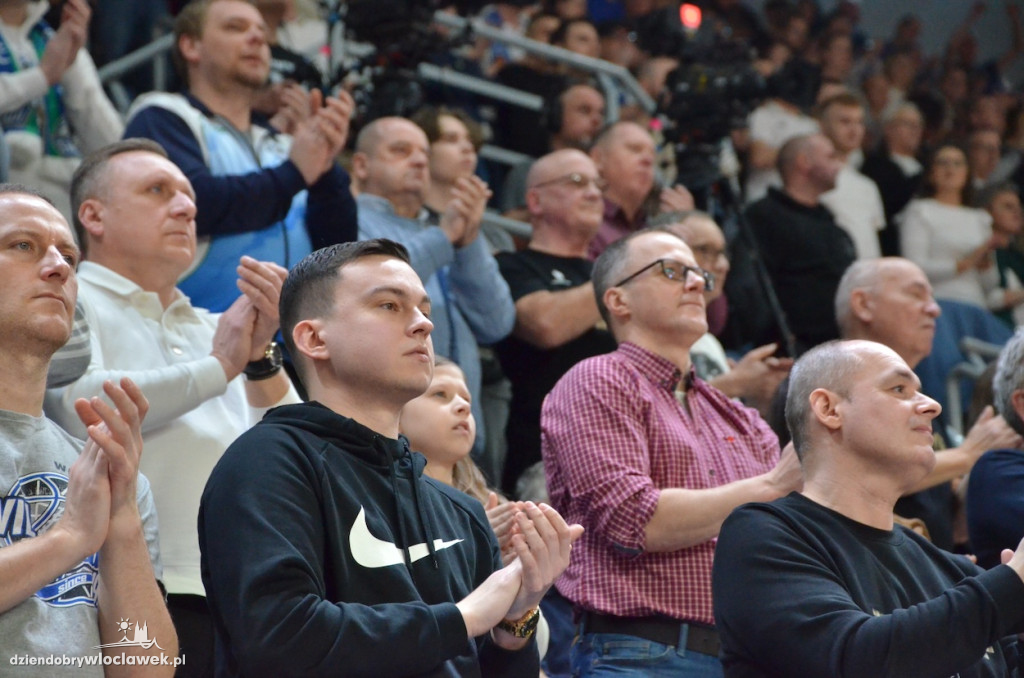Kibice na meczu Anwil Włocławek vs King Szczecin