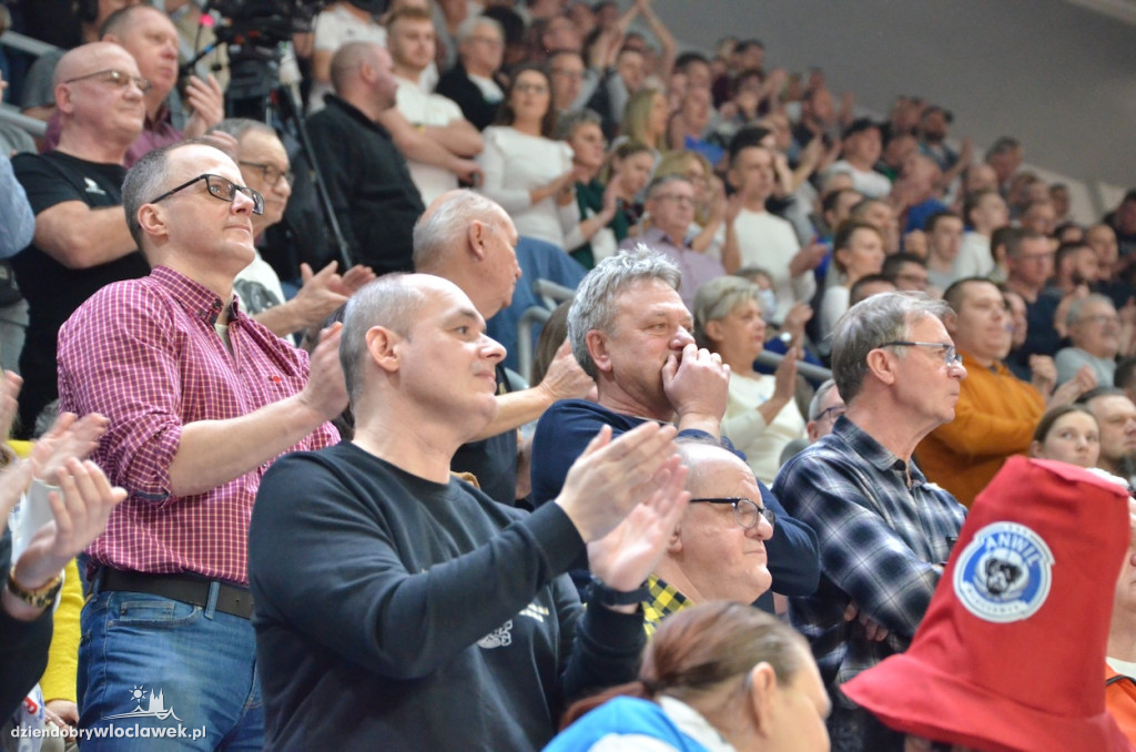Kibice na meczu Anwil Włocławek vs King Szczecin