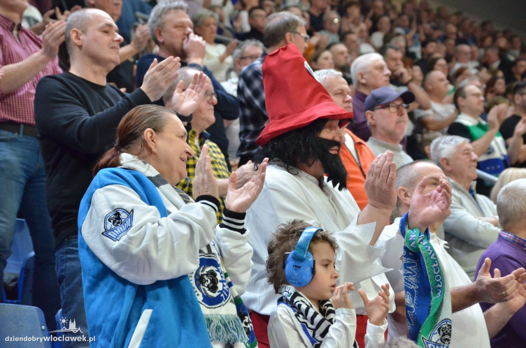 Kibice na meczu Anwil Włocławek vs King Szczecin