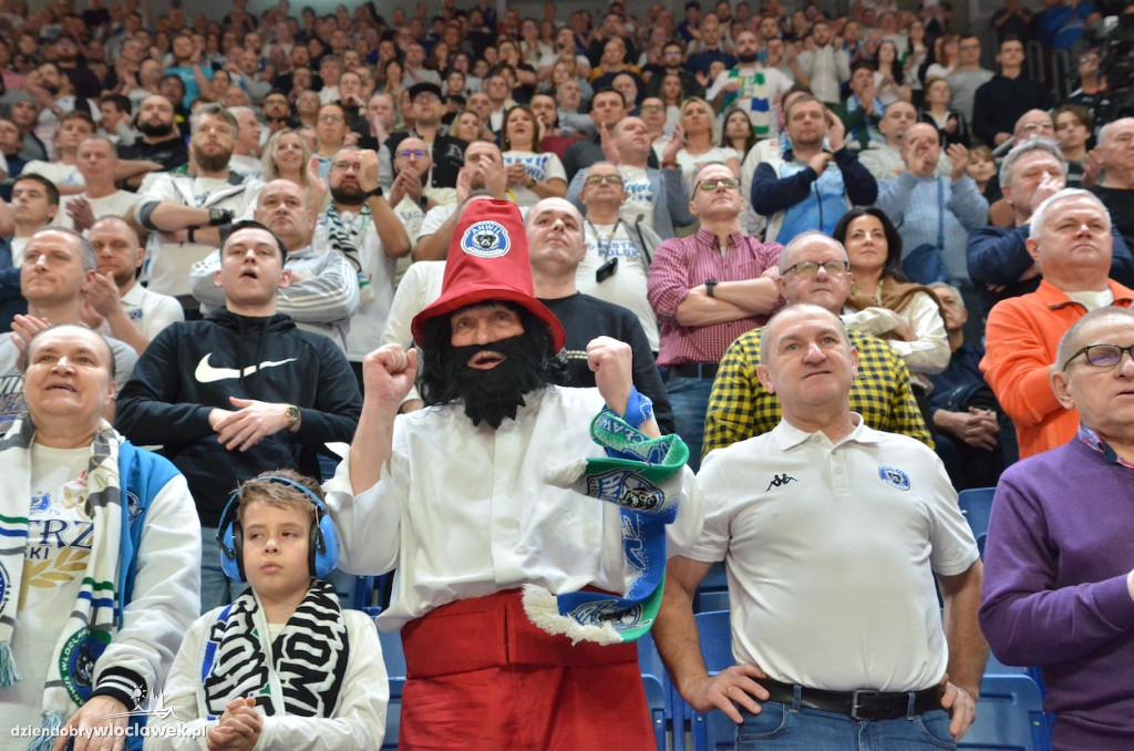 Kibice na meczu Anwil Włocławek vs King Szczecin