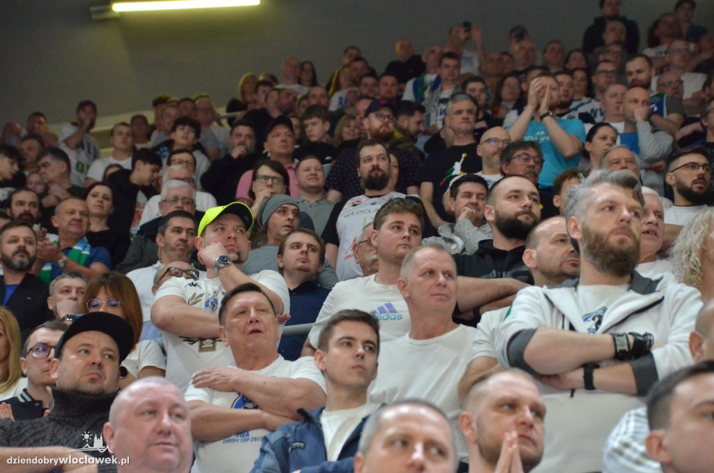 Kibice na meczu Anwil Włocławek vs King Szczecin