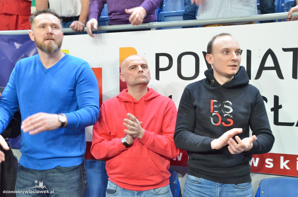 Kibice na meczu Anwil Włocławek vs King Szczecin