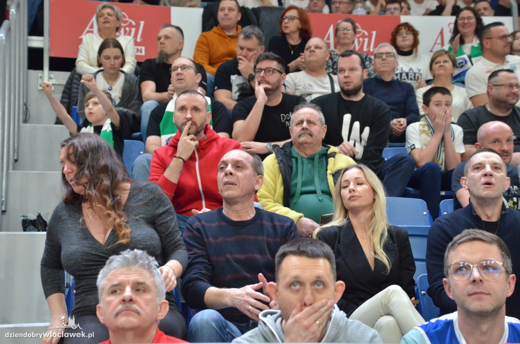 Kibice na meczu Anwil Włocławek vs King Szczecin