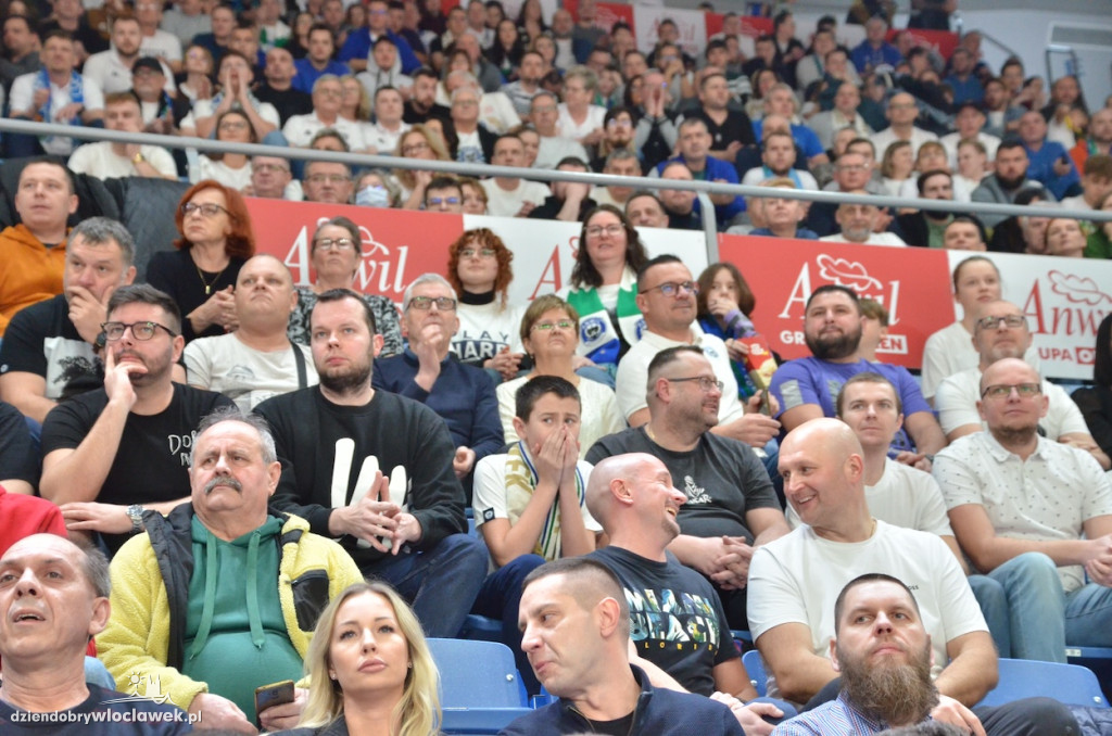 Kibice na meczu Anwil Włocławek vs King Szczecin