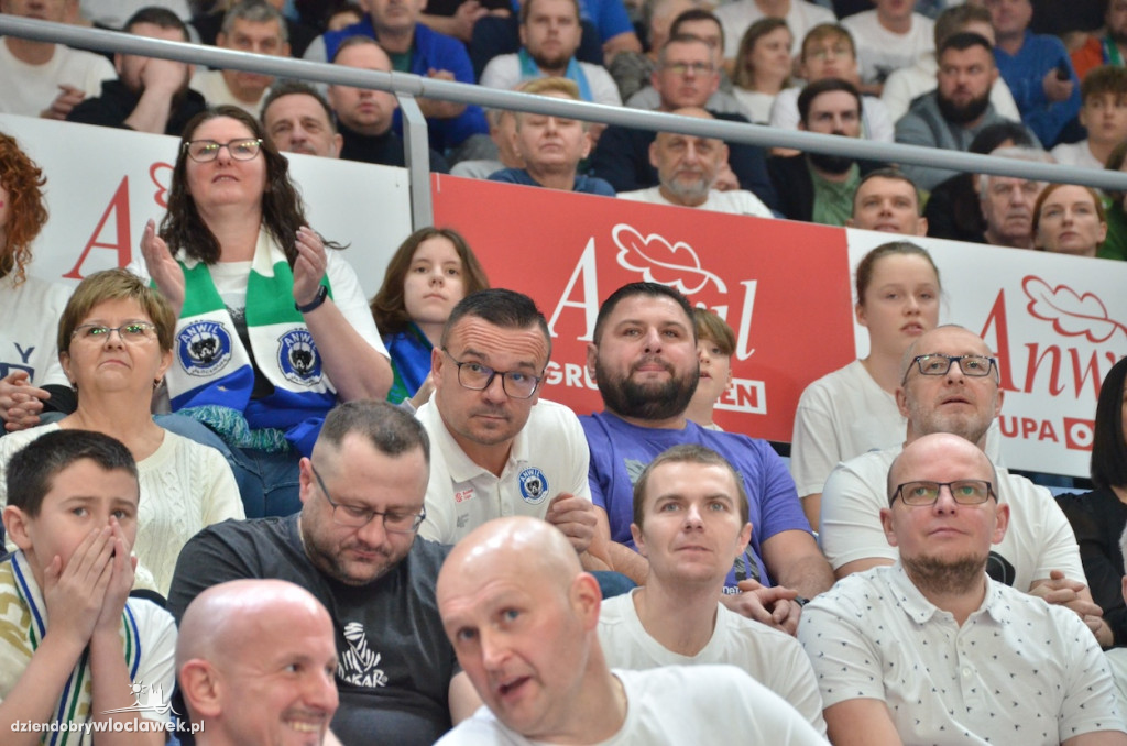 Kibice na meczu Anwil Włocławek vs King Szczecin
