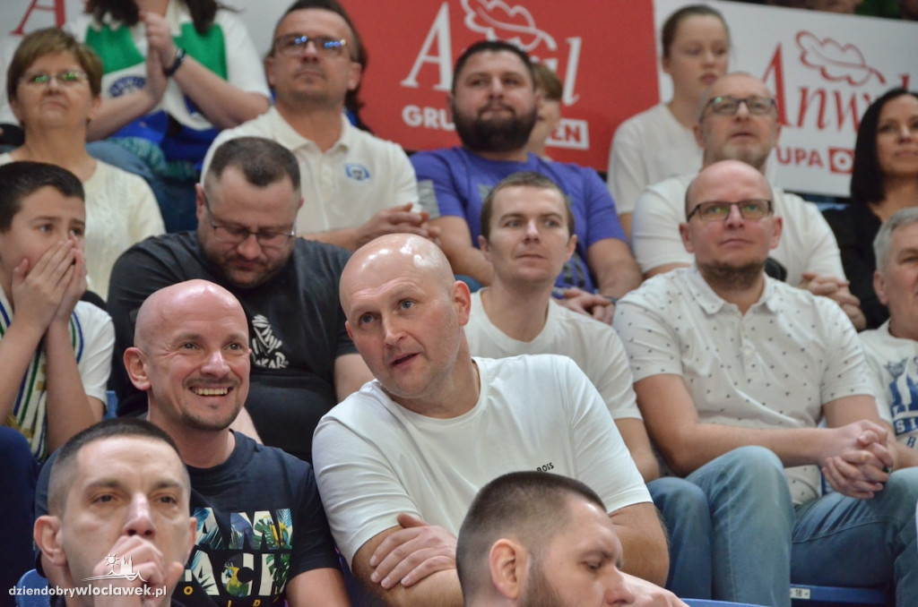 Kibice na meczu Anwil Włocławek vs King Szczecin