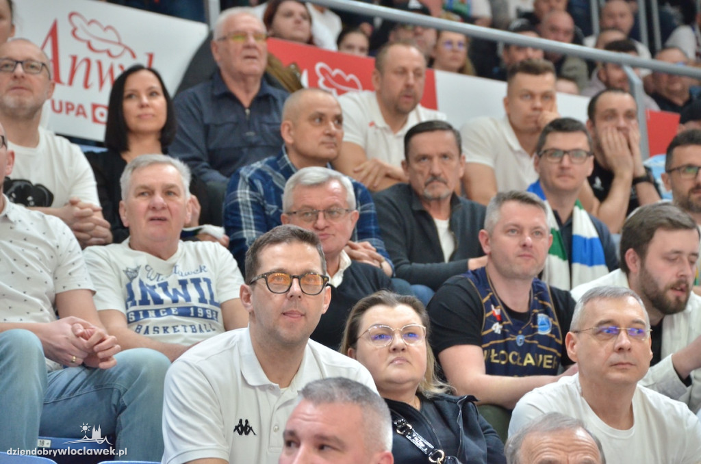 Kibice na meczu Anwil Włocławek vs King Szczecin